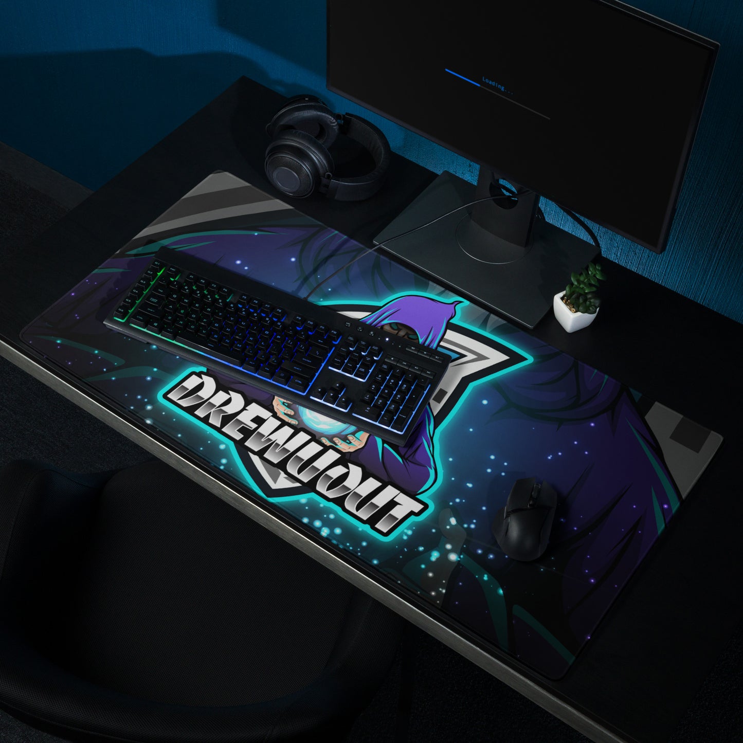 Gaming mouse pad